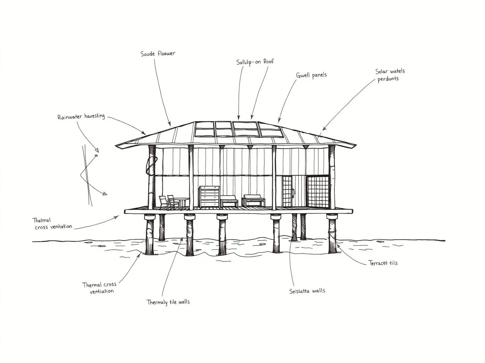 Architectural blueprint