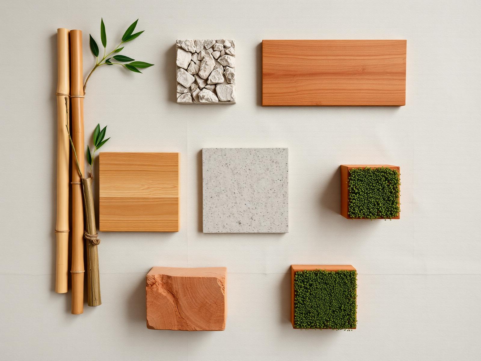 Materials flatlay